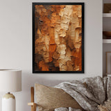 Brown tree bark Essence 2 - Landscapes Canvas Wall Art