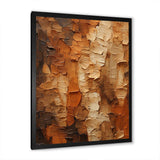 Brown tree bark Essence 2 - Landscapes Canvas Wall Art