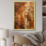 Brown tree bark Essence 2 - Landscapes Canvas Wall Art