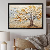 Minimalism American Basswood Tree IV - Landscapes Canvas Wall Art