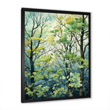 Green Tree American Basswood spring blooms IV - Landscapes Canvas Wall Art