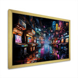 Neon Arcade video game dream - Fashion Canvas Wall Art