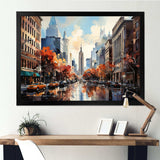 Autumn New York City breeze - Cityscapes Canvas Wall Art