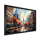 Autumn New York City breeze - Cityscapes Canvas Wall Art