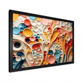 Colorful Abstract liquid art swirls III - Abstract Canvas Wall Art