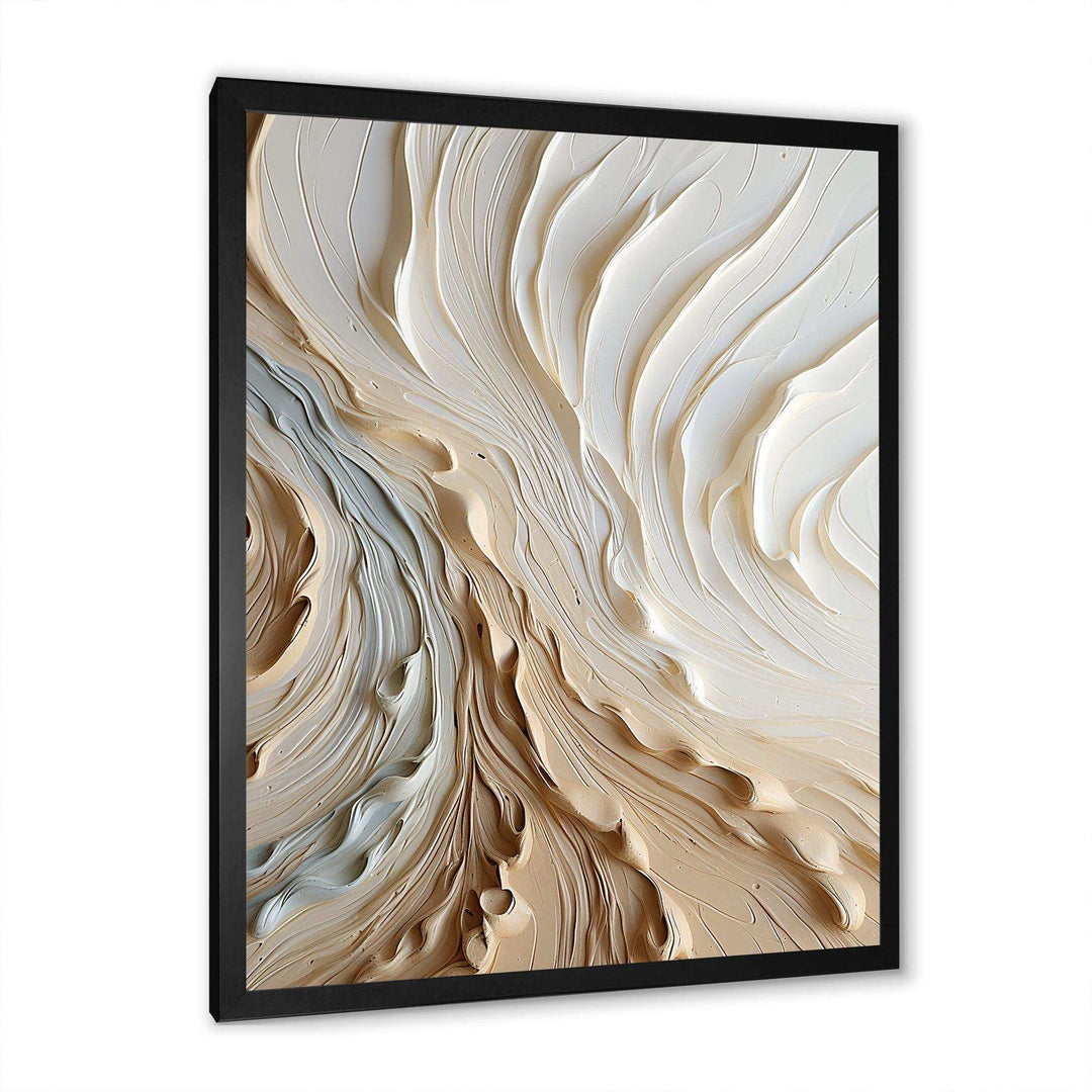 White and gold champagne flow III - Food &amp; Beverage Canvas Wall Art