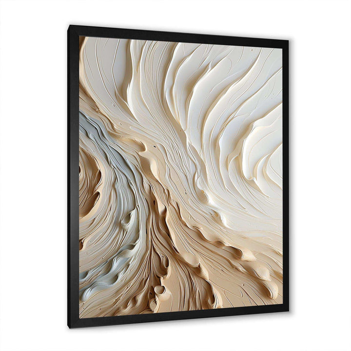 White and gold champagne flow III - Food &amp; Beverage Canvas Wall Art
