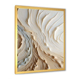 White and gold champagne flow III - Food & Beverage Canvas Wall Art