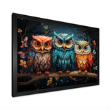 Stalking forest owls - Owl Wall Art Prints