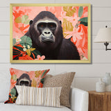Vibrant Gorilla Portrait - Gorilla Wall Decor