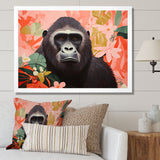 Vibrant Gorilla Portrait - Gorilla Wall Decor