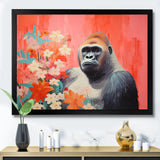 Vibrant Gorilla blooms - Gorilla Wall Art Prints