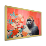 Vibrant Gorilla blooms - Gorilla Wall Art Prints