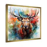 Majestic Moose Wonderland - Deer Canvas Wall Art