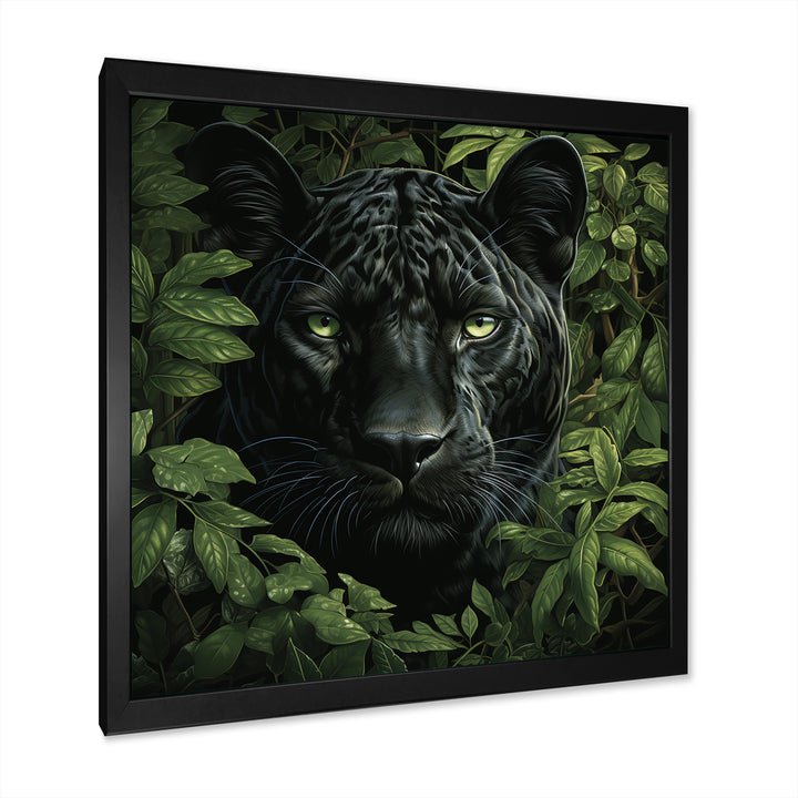 Shadow Panther camouflage - Panther Canvas Wall Art