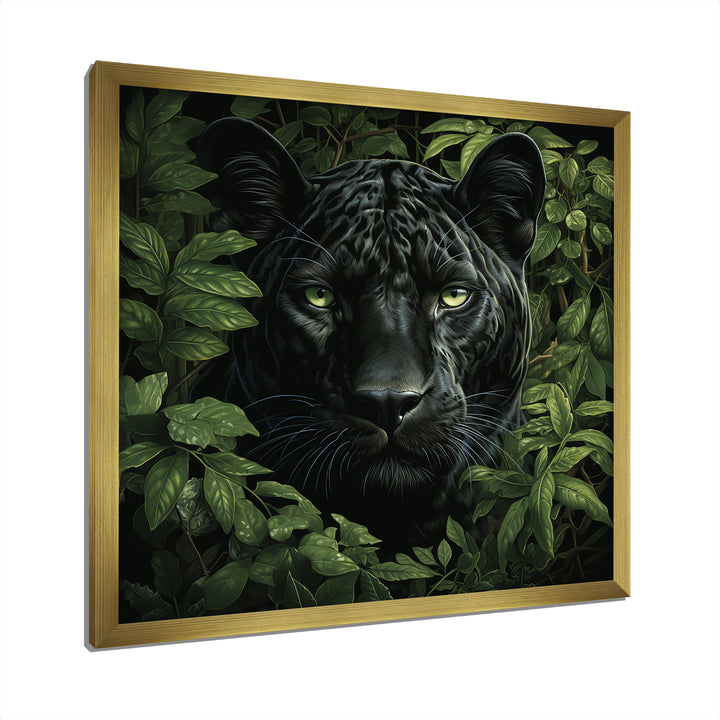 Shadow Panther camouflage - Panther Canvas Wall Art