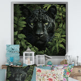 Shadow Panther camouflage - Panther Canvas Wall Art