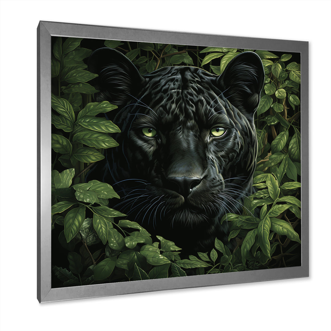 Shadow Panther camouflage - Panther Canvas Wall Art
