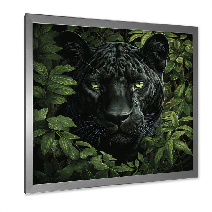 Shadow Panther camouflage - Panther Canvas Wall Art