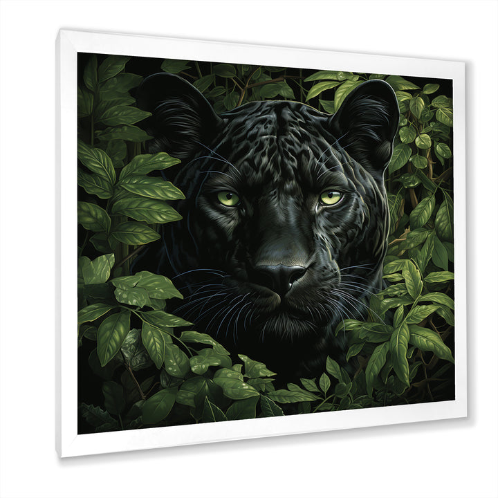 Shadow Panther camouflage - Panther Canvas Wall Art