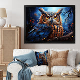Mystic Owl in the moonlight - Owl Wall Art Prints