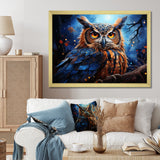 Mystic Owl in the moonlight - Owl Wall Art Prints