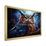 Mystic Owl in the moonlight - Owl Wall Art Prints