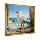 Coastal Sentinel Majestic Seagull - Seagull Wall Decor