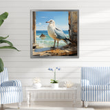 Coastal Sentinel Majestic Seagull - Seagull Wall Decor