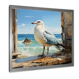 Coastal Sentinel Majestic Seagull - Seagull Wall Decor