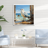 Coastal Sentinel Majestic Seagull - Seagull Wall Decor