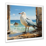 Coastal Sentinel Majestic Seagull - Seagull Wall Decor