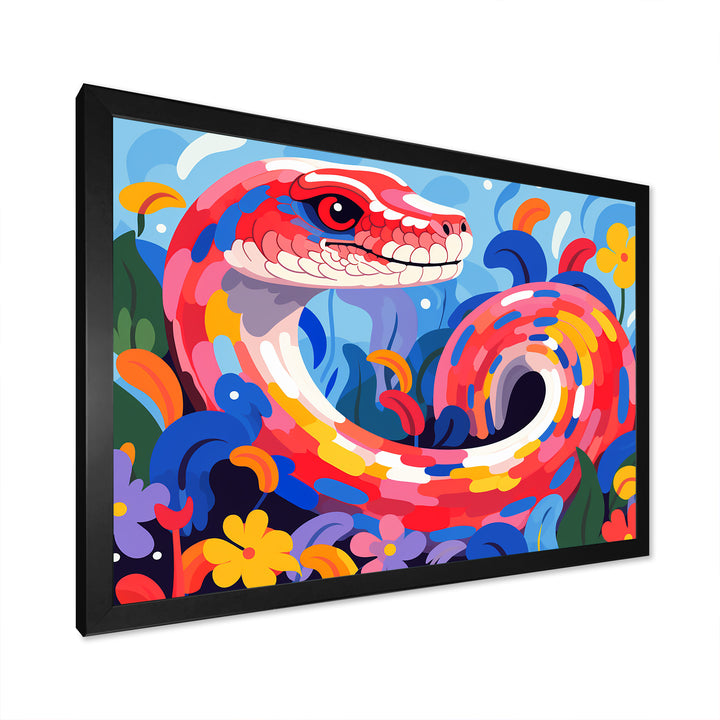 Popart snakes Grace - Snake Home Decor Art