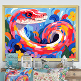 Popart snakes Grace - Snake Home Decor Art