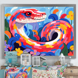 Popart snakes Grace - Snake Home Decor Art
