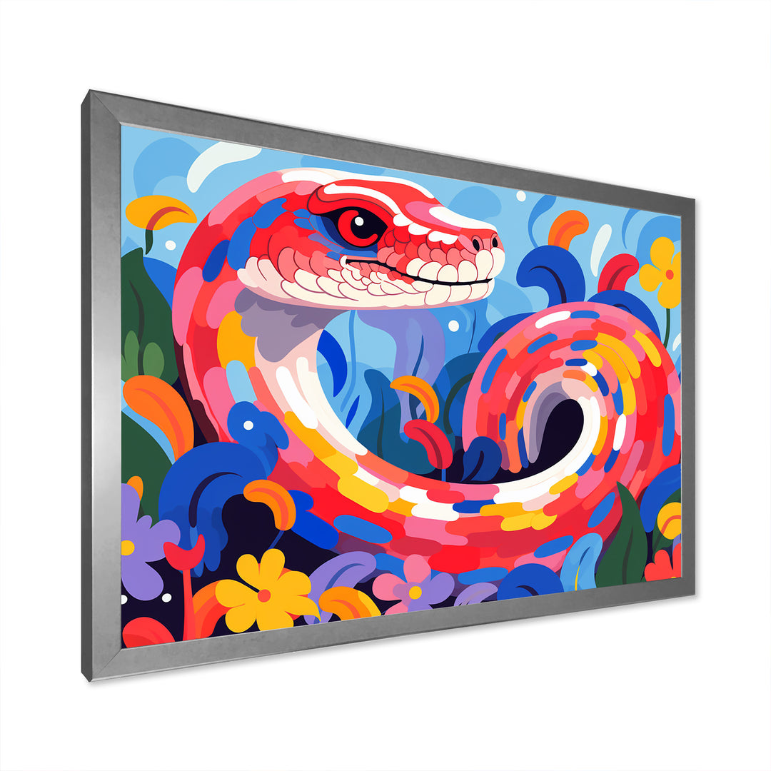Popart snakes Grace - Snake Home Decor Art