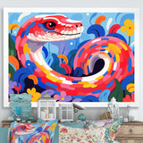 Popart snakes Grace - Snake Home Decor Art