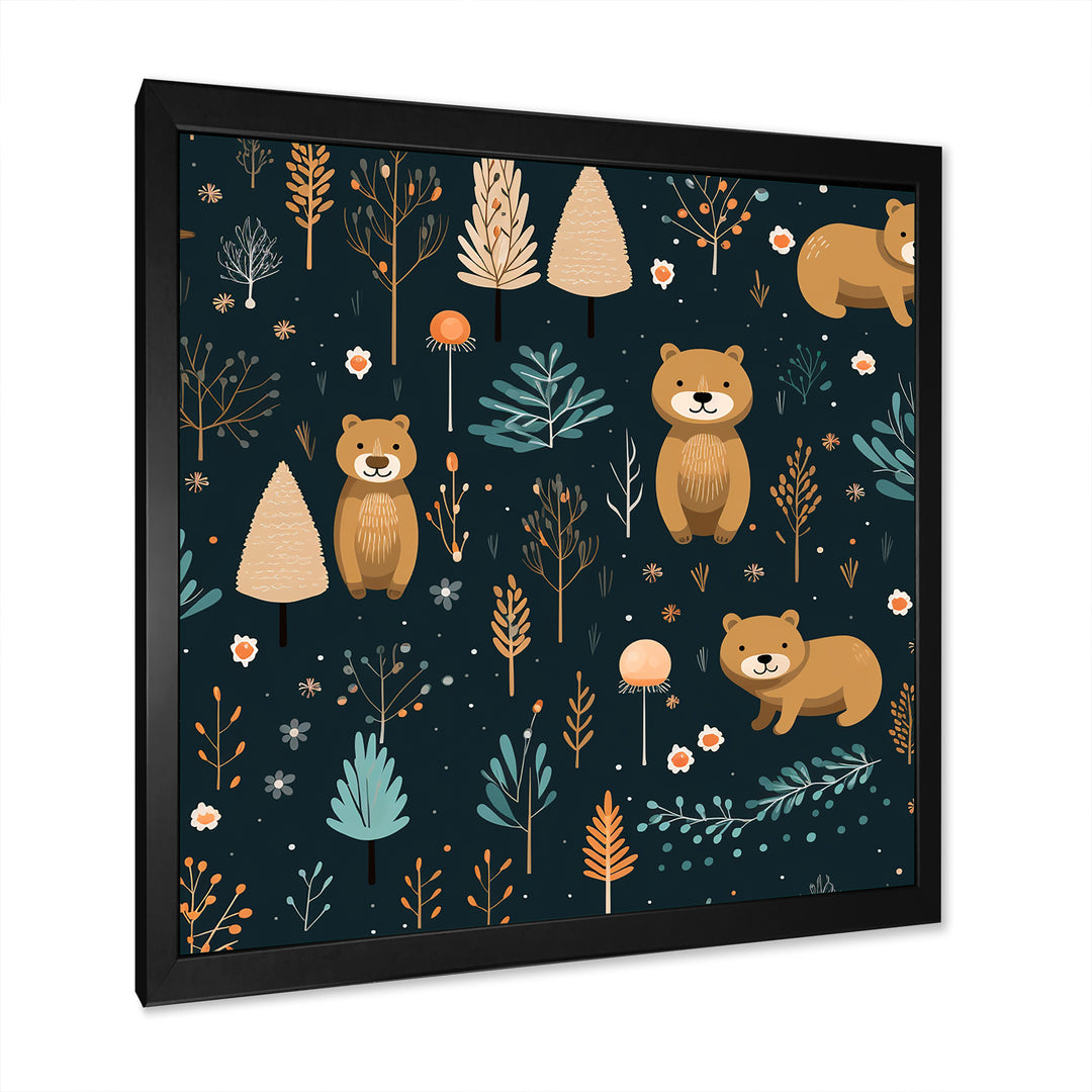 Teady bear nursery - Bear Home Decor Art