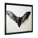 White and black Mystic bat - Bat Wall Decor