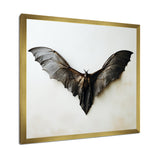 White and black Mystic bat - Bat Wall Decor
