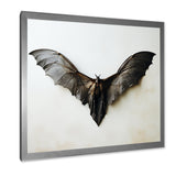 White and black Mystic bat - Bat Wall Decor