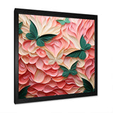 Detailed green butterfly Harmony - Butterfly Wall Decor