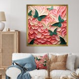 Detailed green butterfly Harmony - Butterfly Wall Decor