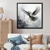 Graphite Realism The Wild Bird - Bird Wall Decor