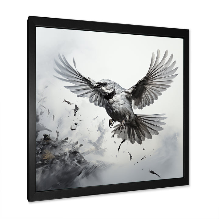 Graphite Realism The Wild Bird - Bird Wall Decor