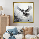 Graphite Realism The Wild Bird - Bird Wall Decor