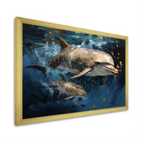Dancing Dolphins - Dolphin Home Decor Art