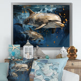 Dancing Dolphins - Dolphin Home Decor Art