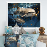 Dancing Dolphins - Dolphin Home Decor Art