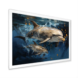 Dancing Dolphins - Dolphin Home Decor Art